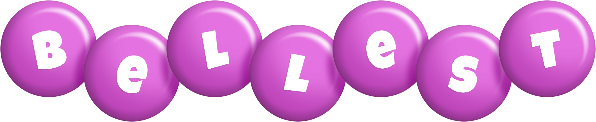 Bellest candy-purple logo
