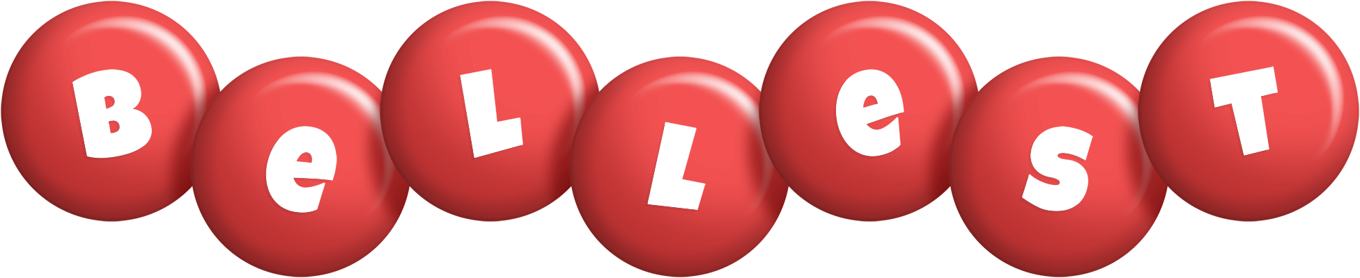 Bellest candy-red logo