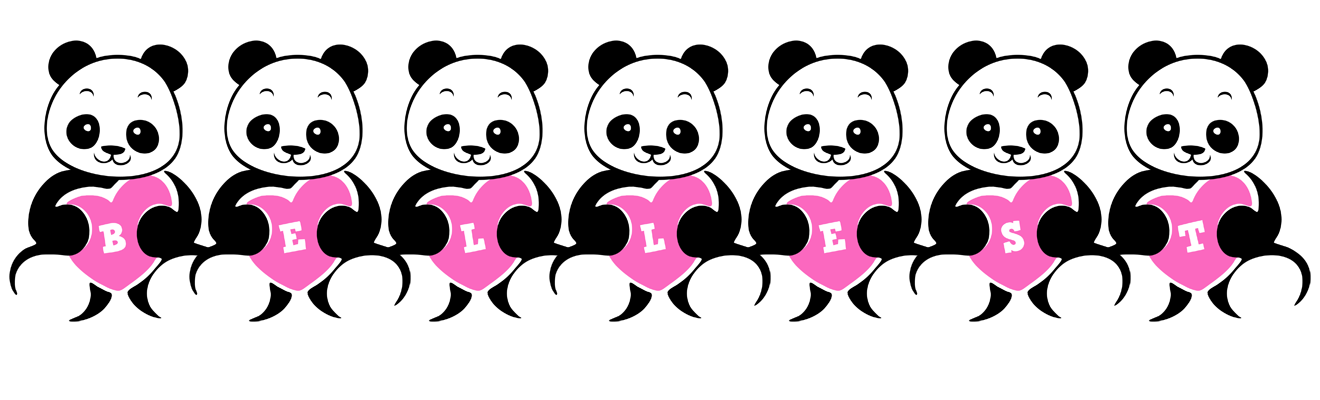 Bellest love-panda logo