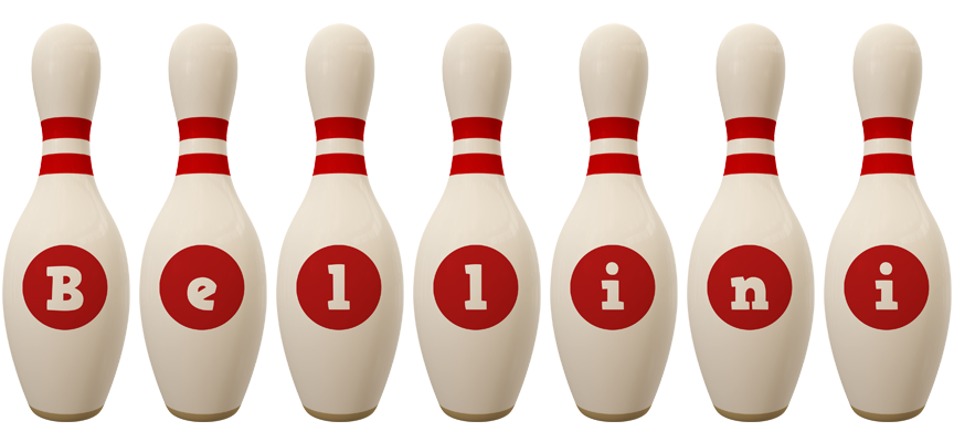 Bellini bowling-pin logo