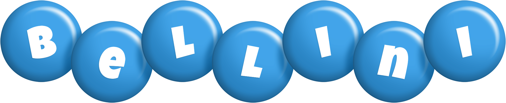 Bellini candy-blue logo