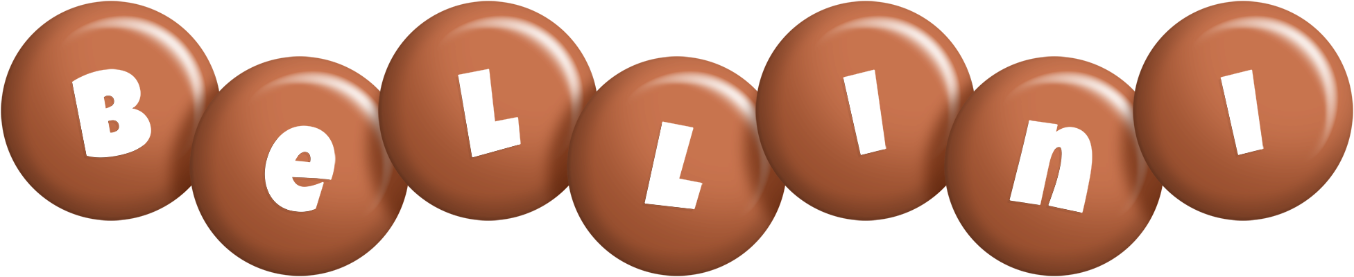 Bellini candy-brown logo
