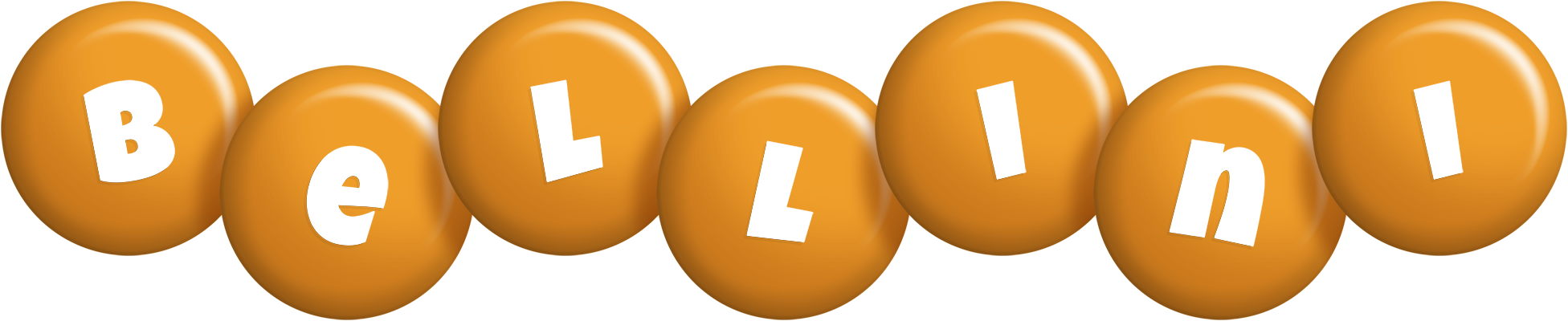 Bellini candy-orange logo