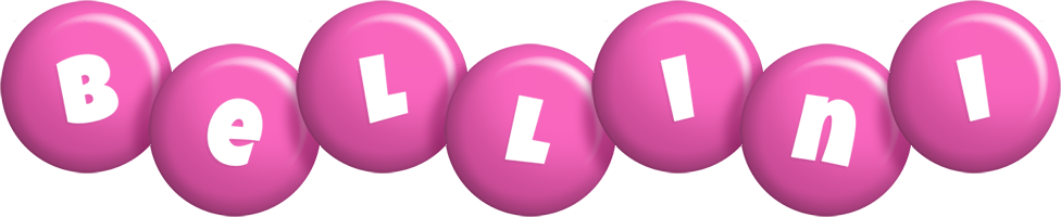 Bellini candy-pink logo