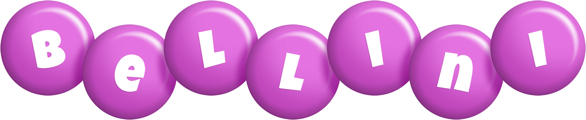 Bellini candy-purple logo