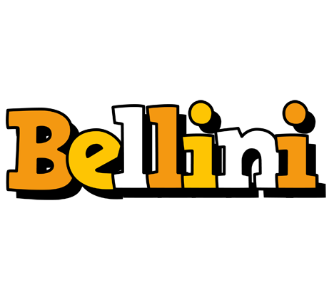 Bellini cartoon logo