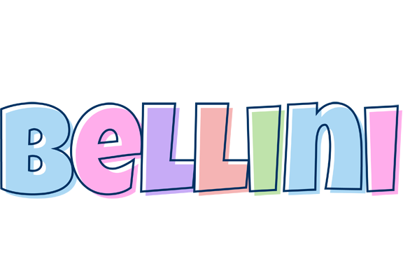 Bellini pastel logo