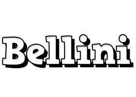 Bellini snowing logo