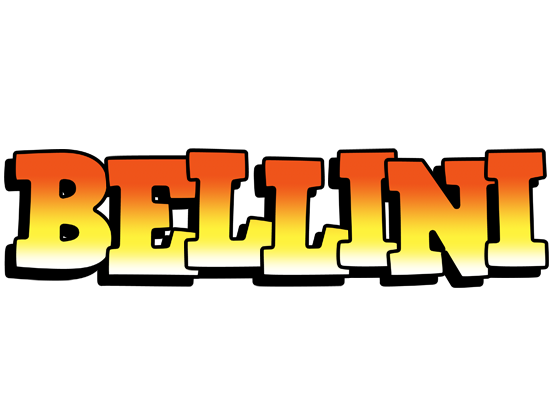 Bellini sunset logo