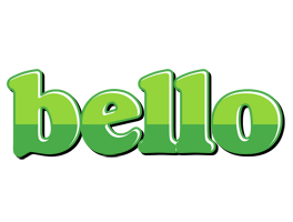 Bello apple logo