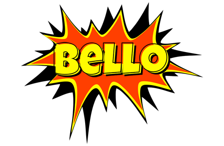 Bello bazinga logo