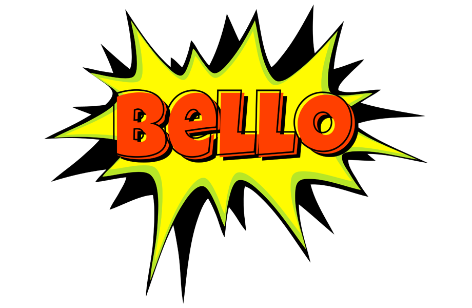 Bello bigfoot logo
