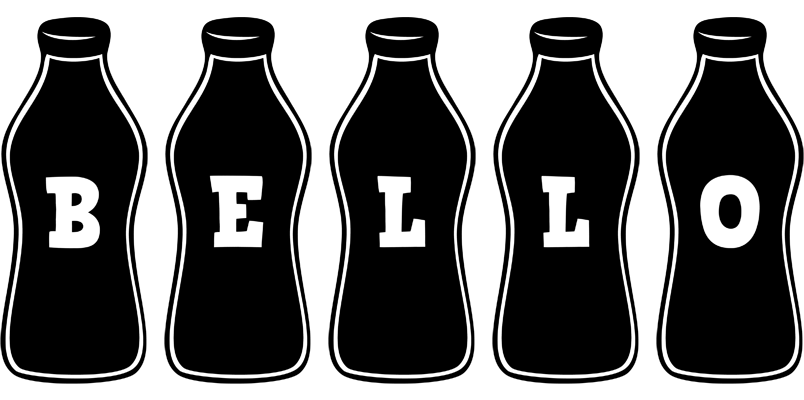 Bello bottle logo