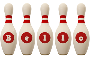 Bello bowling-pin logo