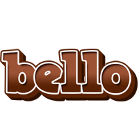 Bello brownie logo