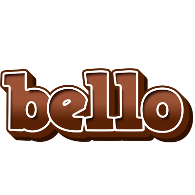 Bello brownie logo