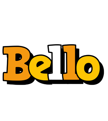 Bello cartoon logo