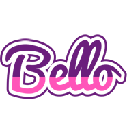 Bello cheerful logo