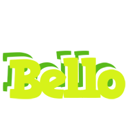 Bello citrus logo