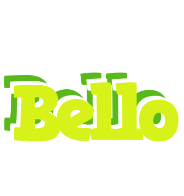 Bello citrus logo