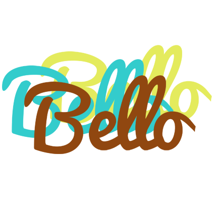 Bello cupcake logo