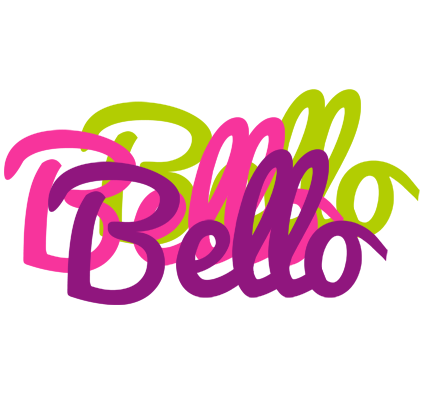 Bello flowers logo