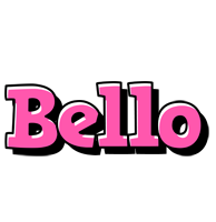 Bello girlish logo