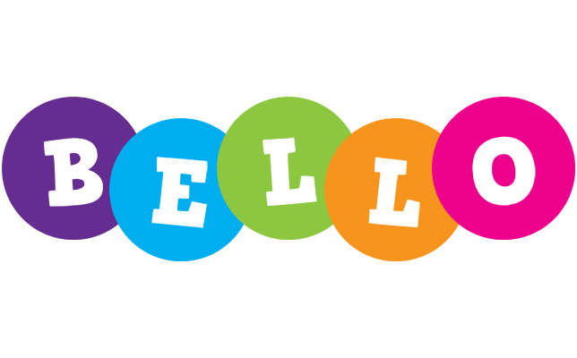 Bello happy logo