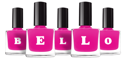 Bello nails logo