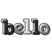 Bello night logo