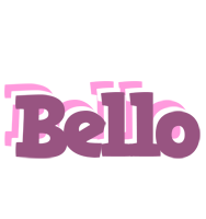 Bello relaxing logo