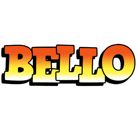 Bello sunset logo