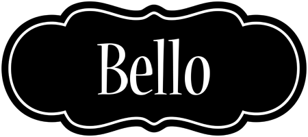 Bello welcome logo