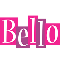 Bello whine logo