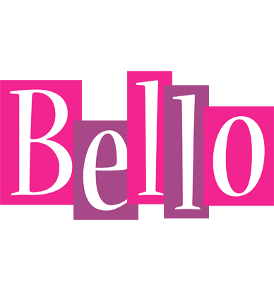 Bello whine logo