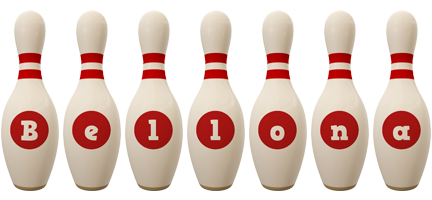 Bellona bowling-pin logo