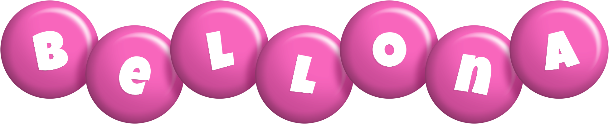 Bellona candy-pink logo