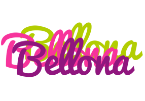 Bellona flowers logo