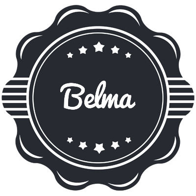 Belma badge logo