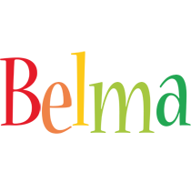 Belma birthday logo