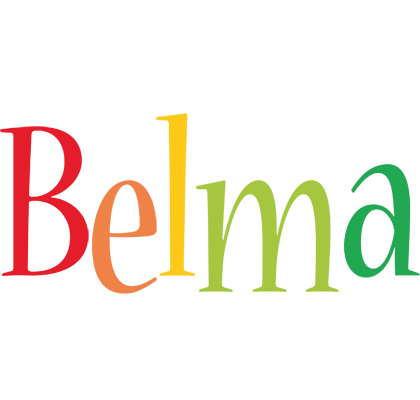 Belma birthday logo