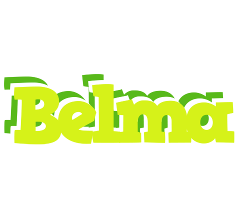 Belma citrus logo