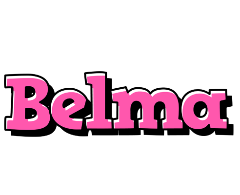 Belma girlish logo