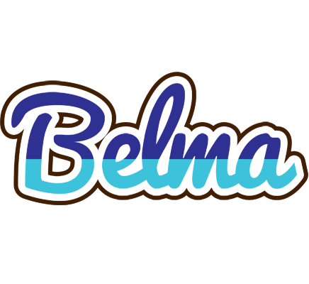 Belma raining logo