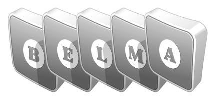 Belma silver logo