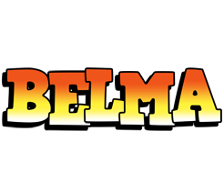 Belma sunset logo