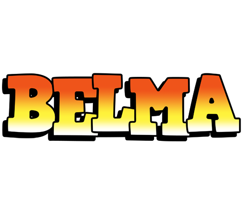 Belma sunset logo