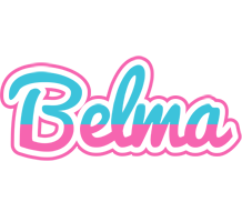 Belma woman logo