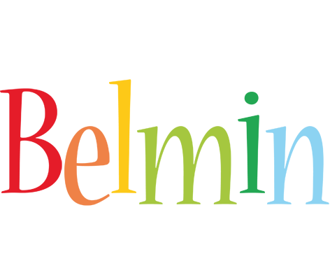 Belmin birthday logo