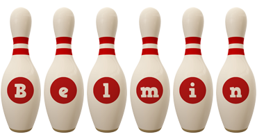 Belmin bowling-pin logo